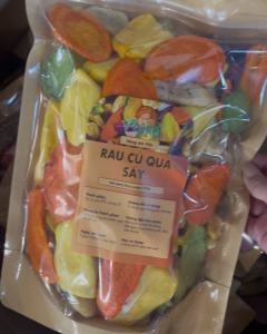 Rau củ sấy tổng hợp nhà V-Fram 