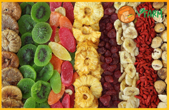 hoa quả sấy dẻo