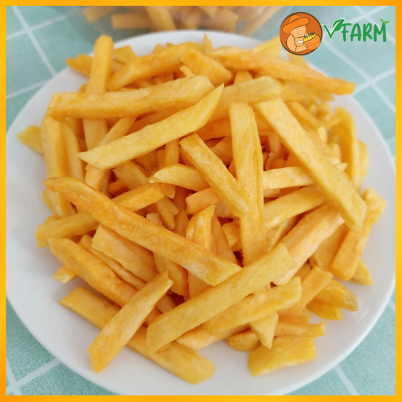 Khoai lang sấy giòn – Món ăn vặt thơm ngon và bổ dưỡng 1 hình ảnh khoai lang sấy giòn