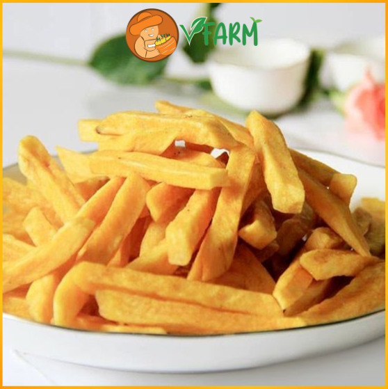 Khoai lang sấy giòn – 1 món ăn vặt thơm ngon, bổ dưỡng và tiện lợi cho mọi nhà 1 hình ảnh khoai lang sấy giòn