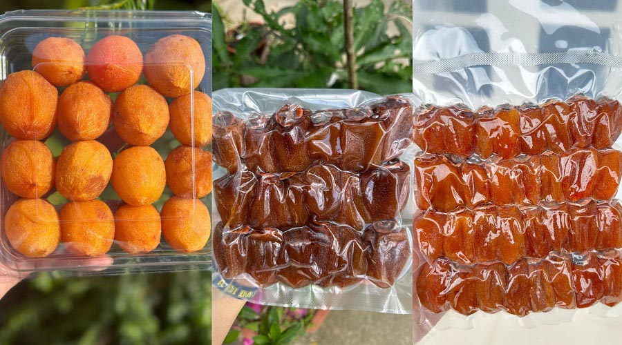 1 Cách phân biệt hồng treo gió Hàn Quốc và hồng treo gió Đà Lạt. 1 Phân biệt loại hồng treo gió Hàn Quốc và Đà Lạt